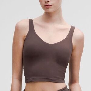 Lululemon Align Tank Top Espresso Brown